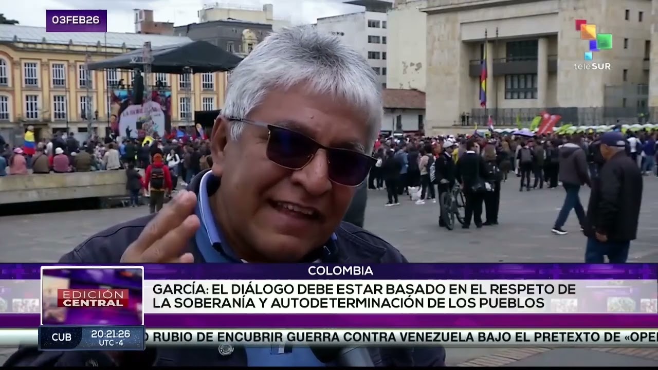 Respaldo social al presidente Gustavo Petro en su encuentro con Trump