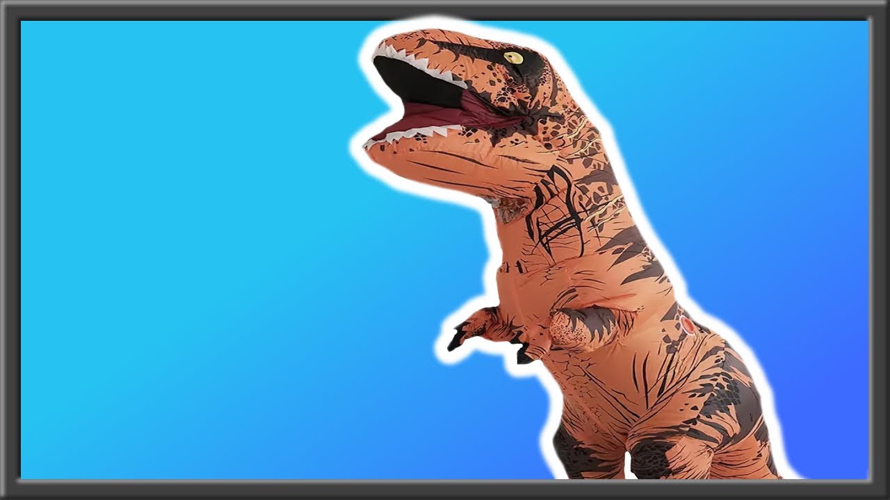 Messing About: Inflatable T-Rex