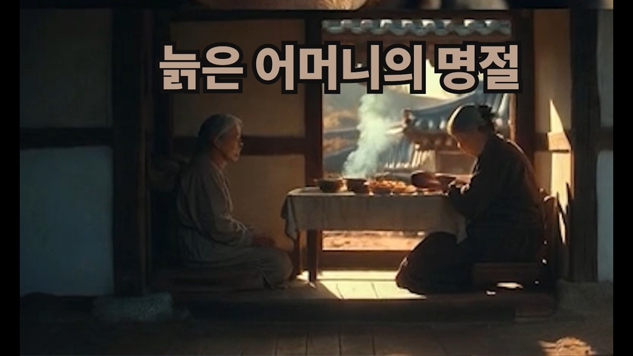 늙은 어머니의 명절