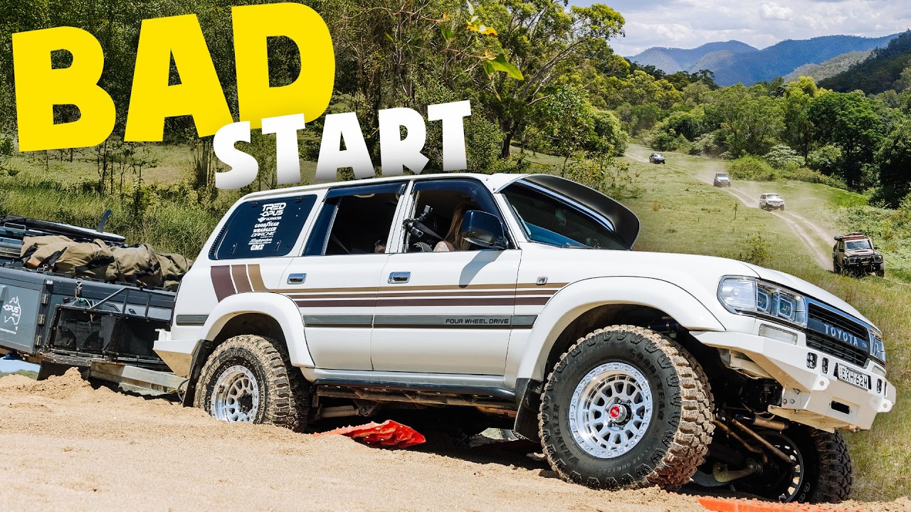 Taking our Turbo Barra Cruiser off-road for the first time