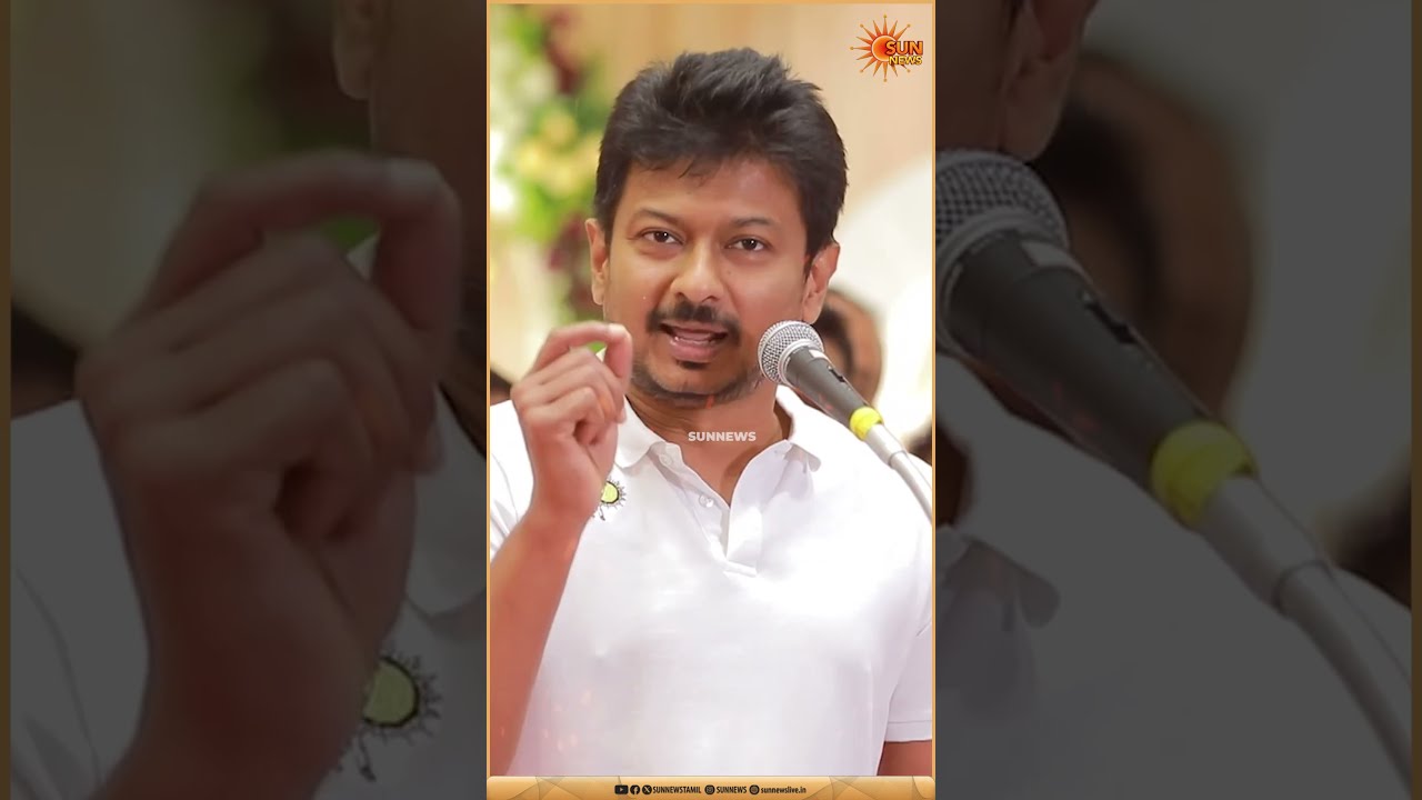 Udhayanidhi Stalin Firey Speech | TVK | CM Vijay | Thug Questions | DMK | Sun News
