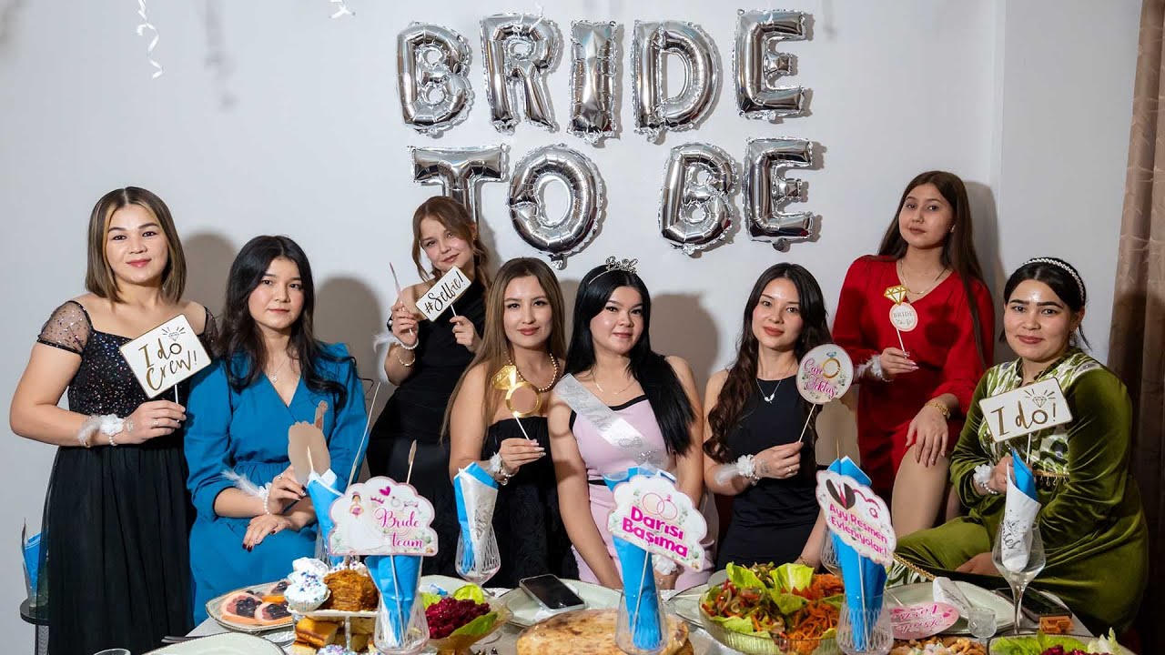 shahnaza bride party
