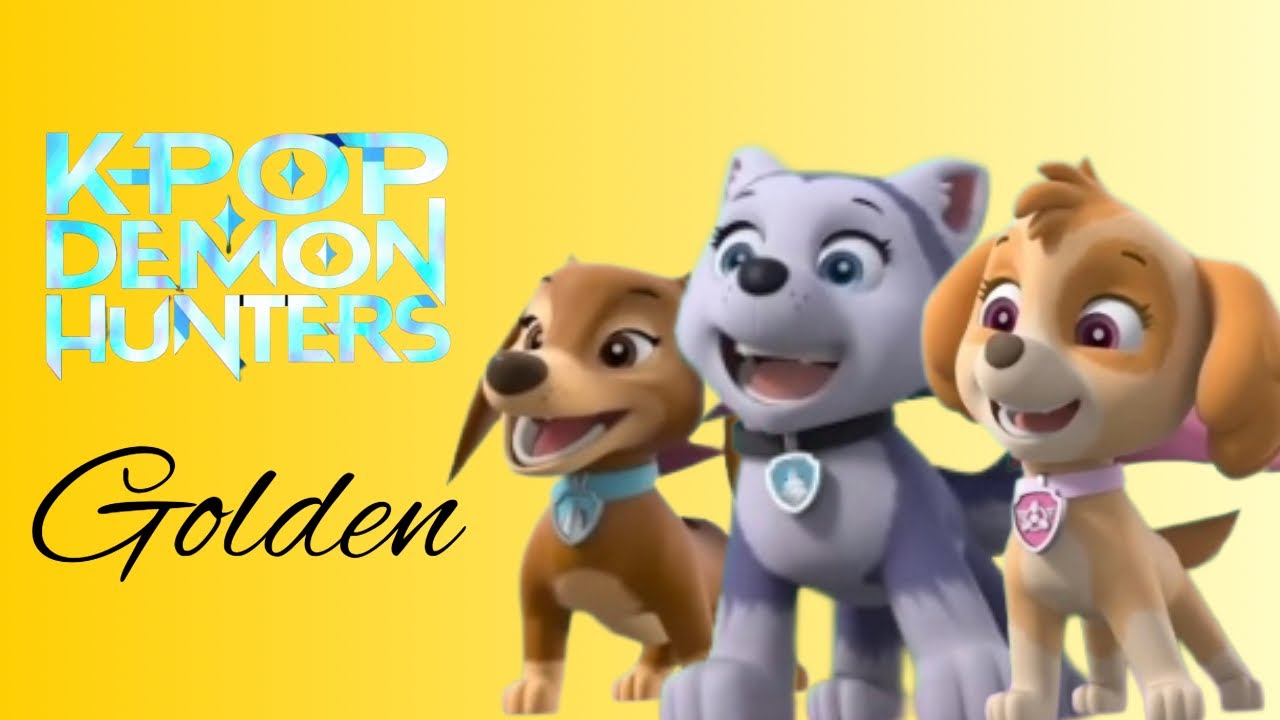 Paw Patrol - Golden - K-Pop Demon Hunters