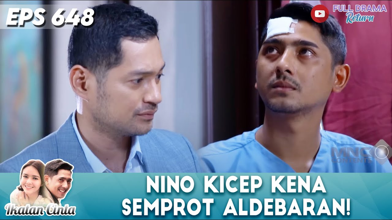 DIEM SERIBU BAHASA! NINO KENA SEMPROT AL DI DEPAN SEMUA ORANG - IKATAN CINTA
