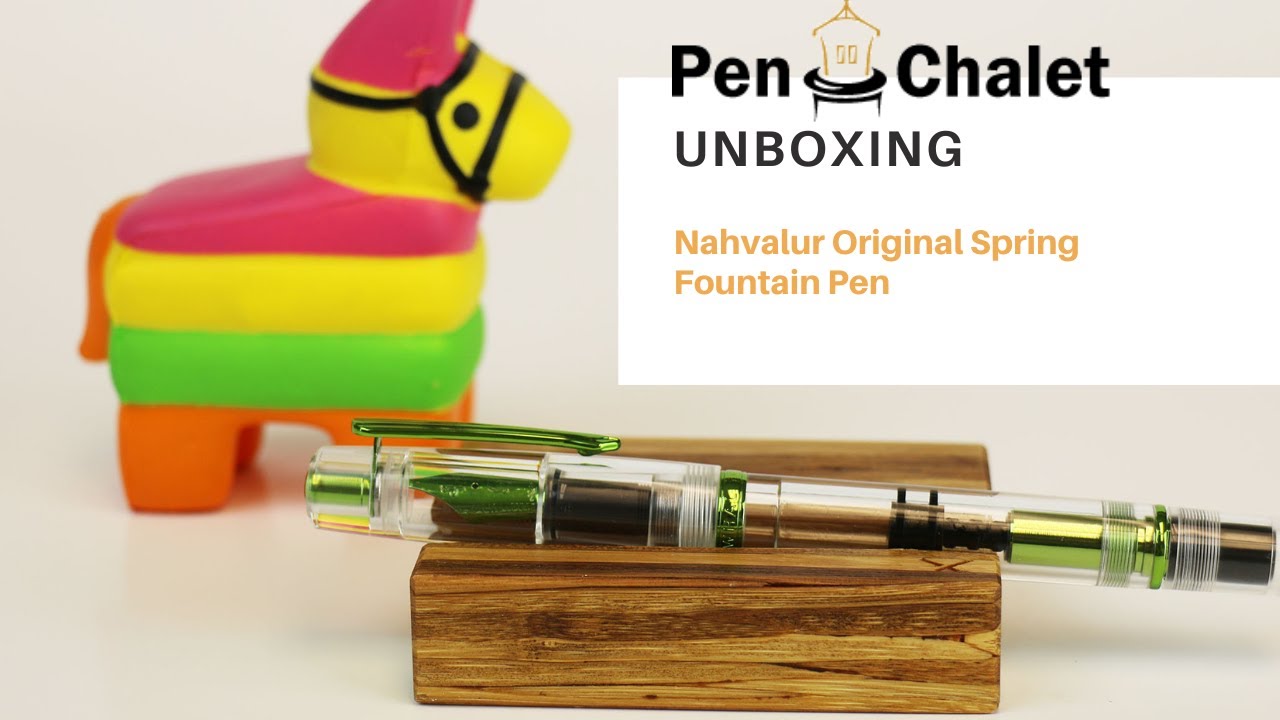 Check Out the PERFECT SPRING Pen - Nahvalur Original Spring Fountain Pen