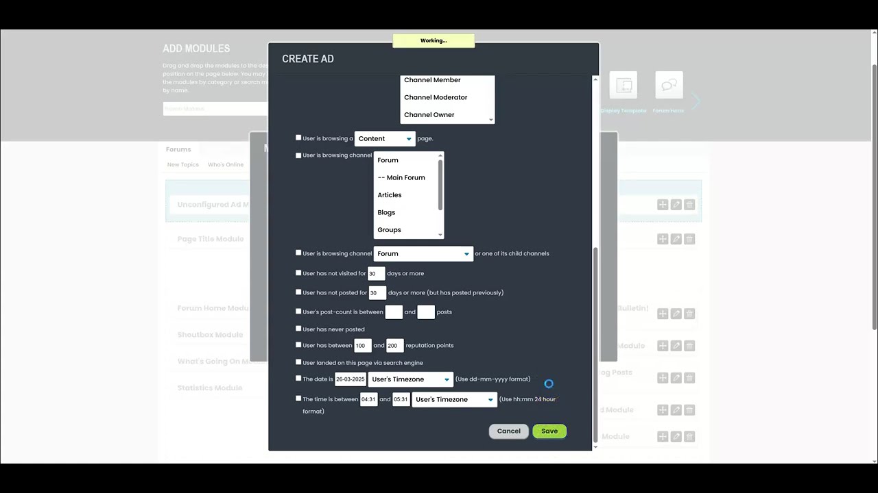 vBulletin 6: How to Place Ad Banners using Sitebuilder