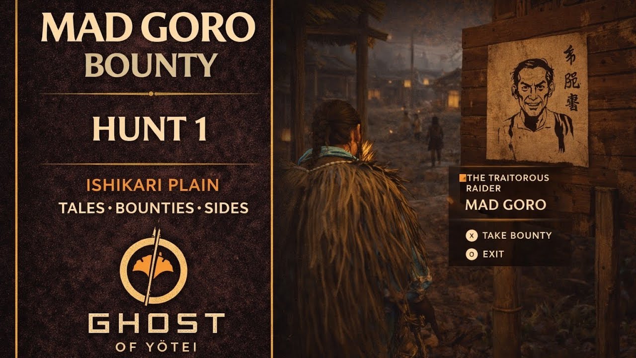 Mad Goro Hunt 1 • Twin Hunters, One Target | A Mad Pursuit | Ghost of Yotei