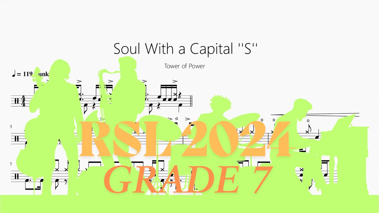 Soul With a Capital ''S''【Rock school Drum Lv7】