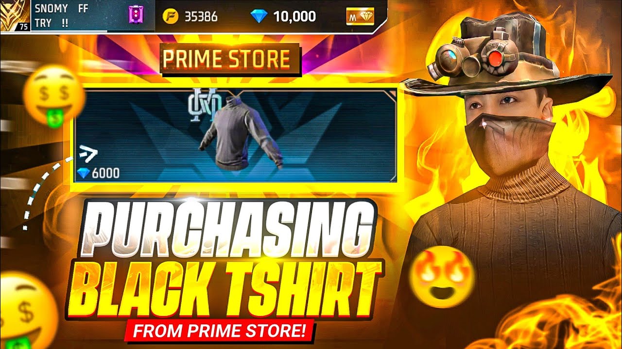 PURCHASING OLD BLACK TSHIRT 🔥 FROM PRIME STORE | SOLO TOURNAMENT GAMEPLAY | EP-1