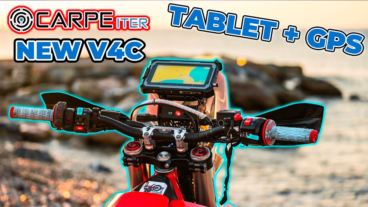 CARPE.ITER V4C PAD - IL NUOVO TABLET NAVIGATORE GPS RUGGED PRONTO A TUTTO