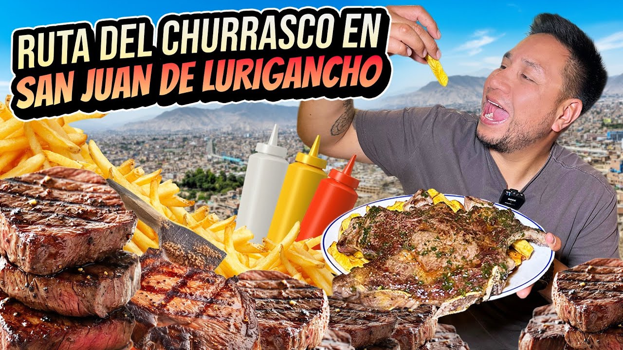 &ldquo;SJL tiene el CHURRASCO M&Aacute;S BRAVO de Lima 💥 Ruta Callejera&rdquo;.
