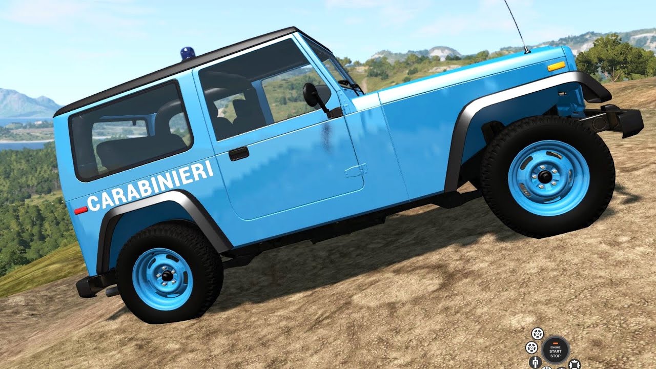 BeamNG Drive - Ibishu Hopper Carabinieri in Italy Part 1