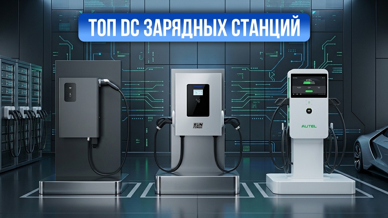 Топ быстрых зарядных станций DC для электромобилей | 30&ndash;47 кВт