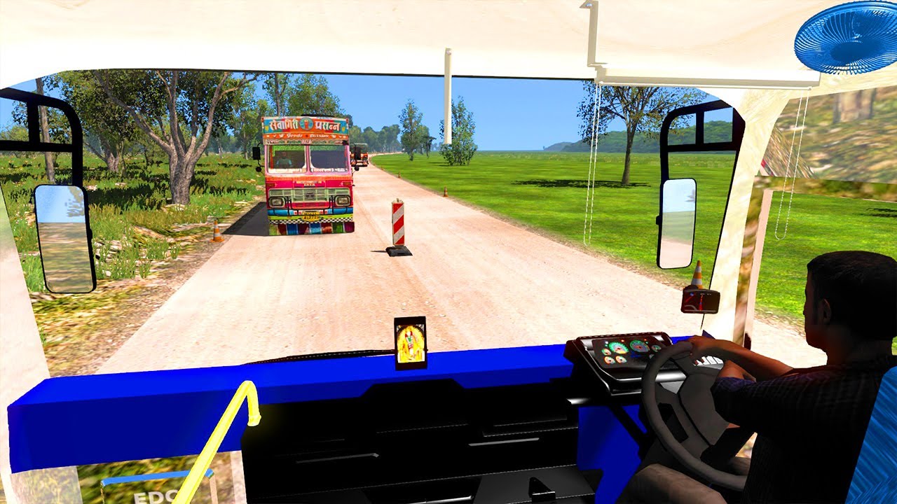 KSRTC Bus Cabin View | Ashok Leyland Bus | KSRTC Bus Game