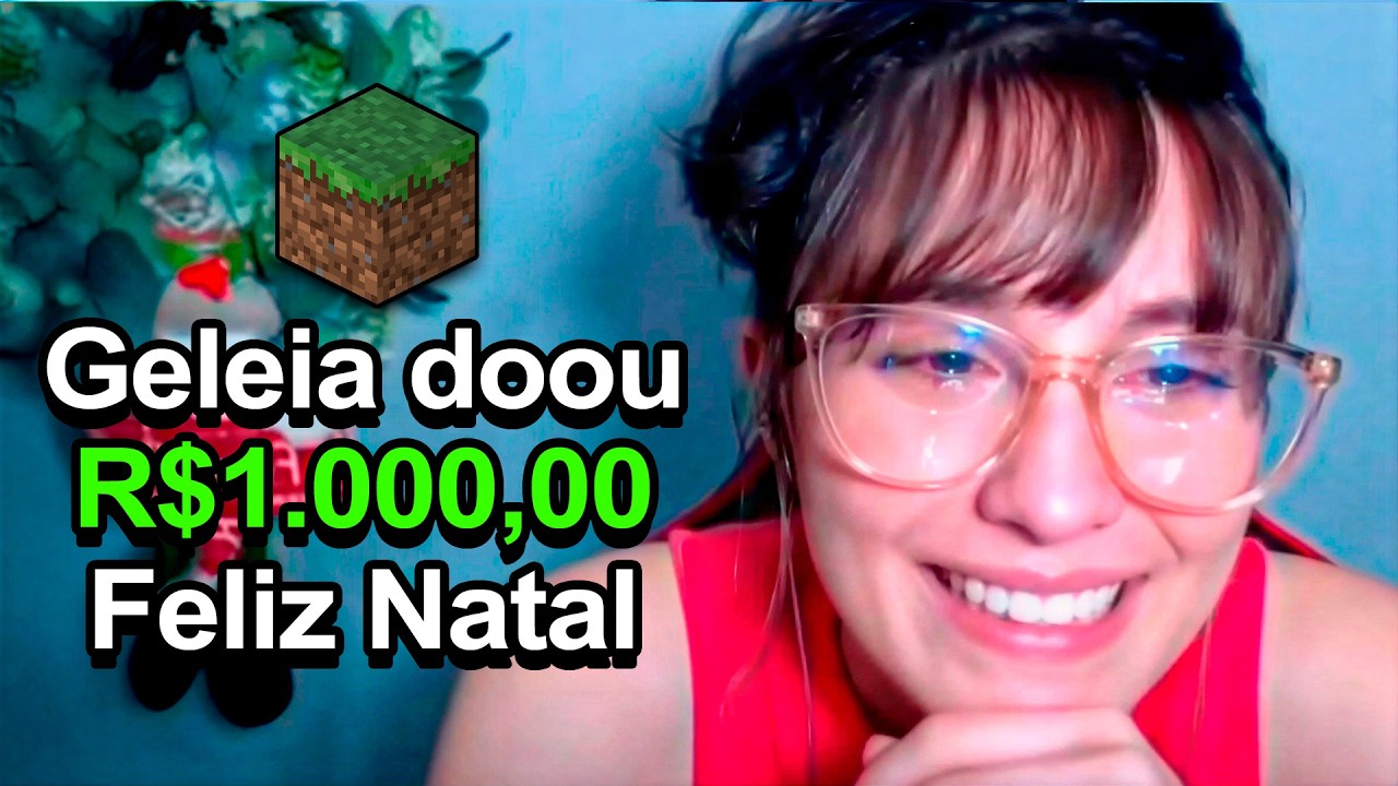 DOANDO 1000 reais para streamers pequenos