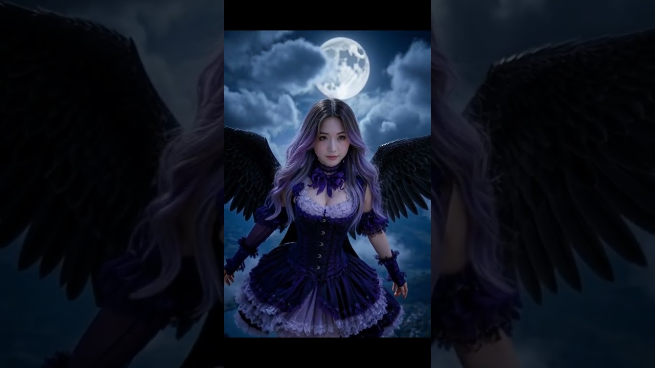 星空と黒い翼 ーワタリガラスー