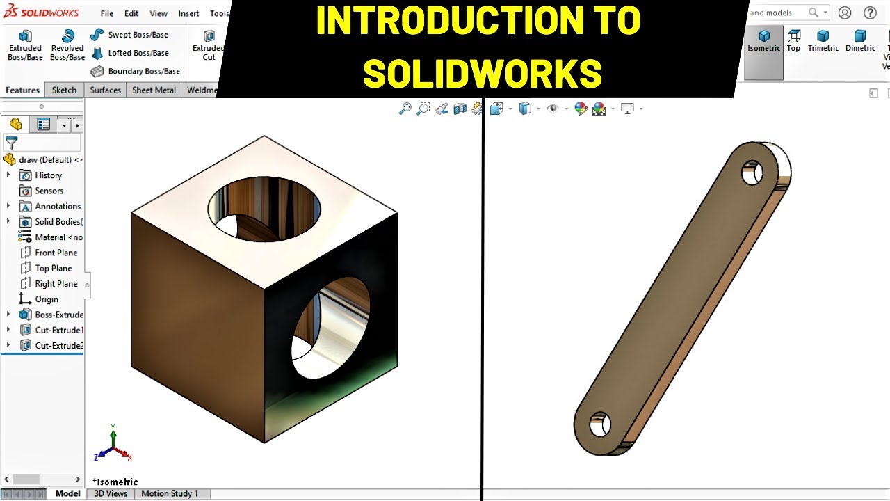 Introduction To SOLIDWORKS | Beginner Tutorial
