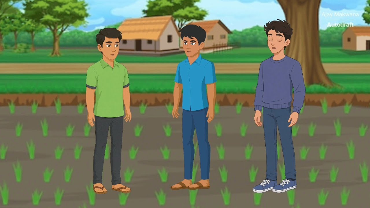 तीन दोस्तों की कसम! एक ने किया धोखा… फिर जो हुआ उसने गांव बचा लिया | Emotional Story