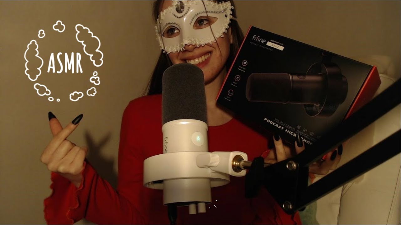 ASMR Un unboxing que yo sí miraría ✧˚.🎁♡ Fifine AmpliGame K688