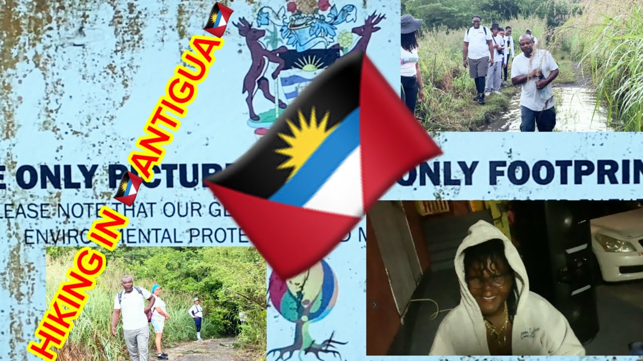 HIKING IN 🇦🇬ANTIGUA🇦🇬WITH LOST & FOUND CREW