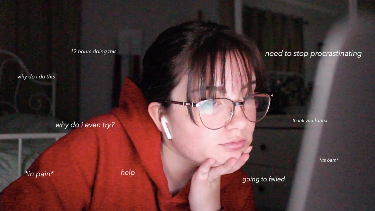 pulling an all nighter to do my 9 page essay *i got this*