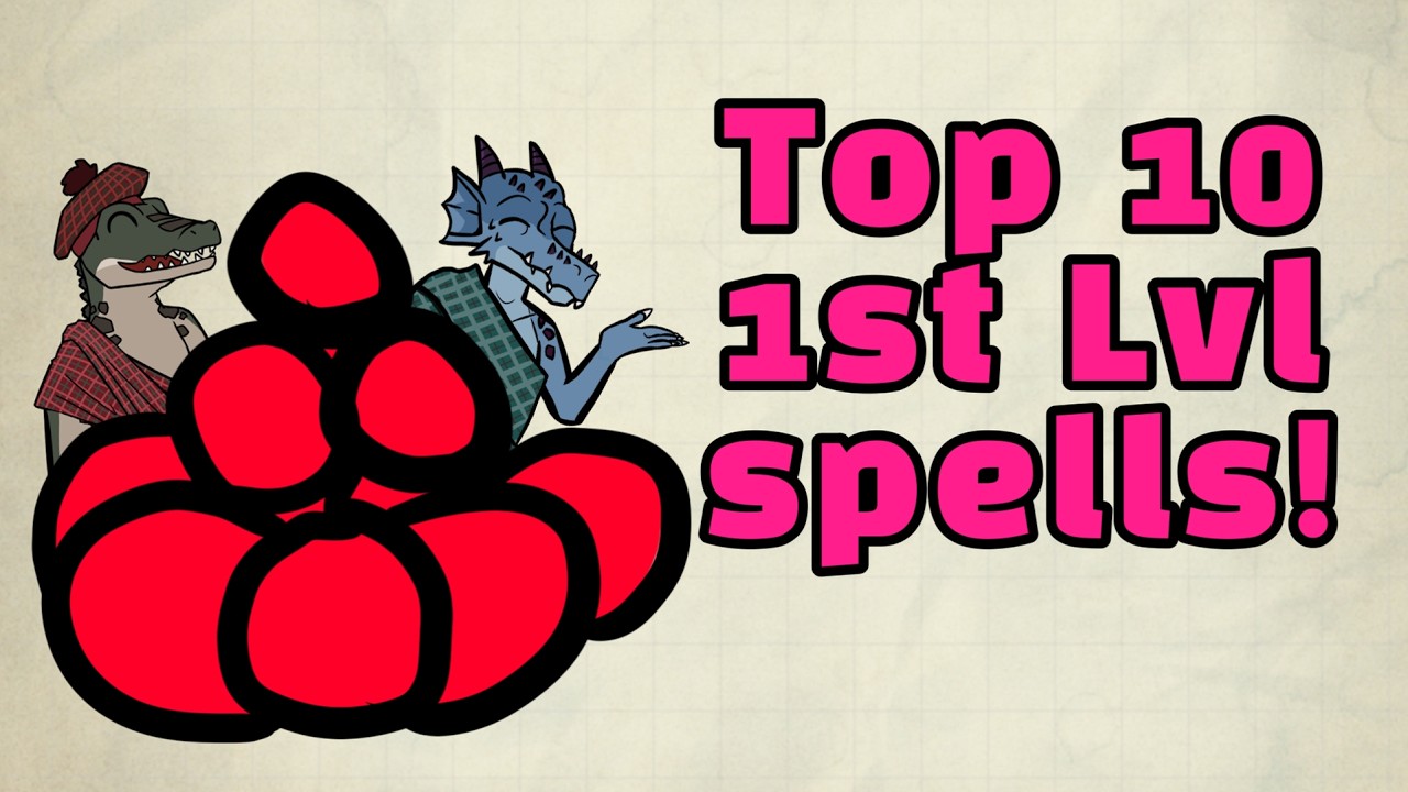 Top 10 1st level spells in D&D