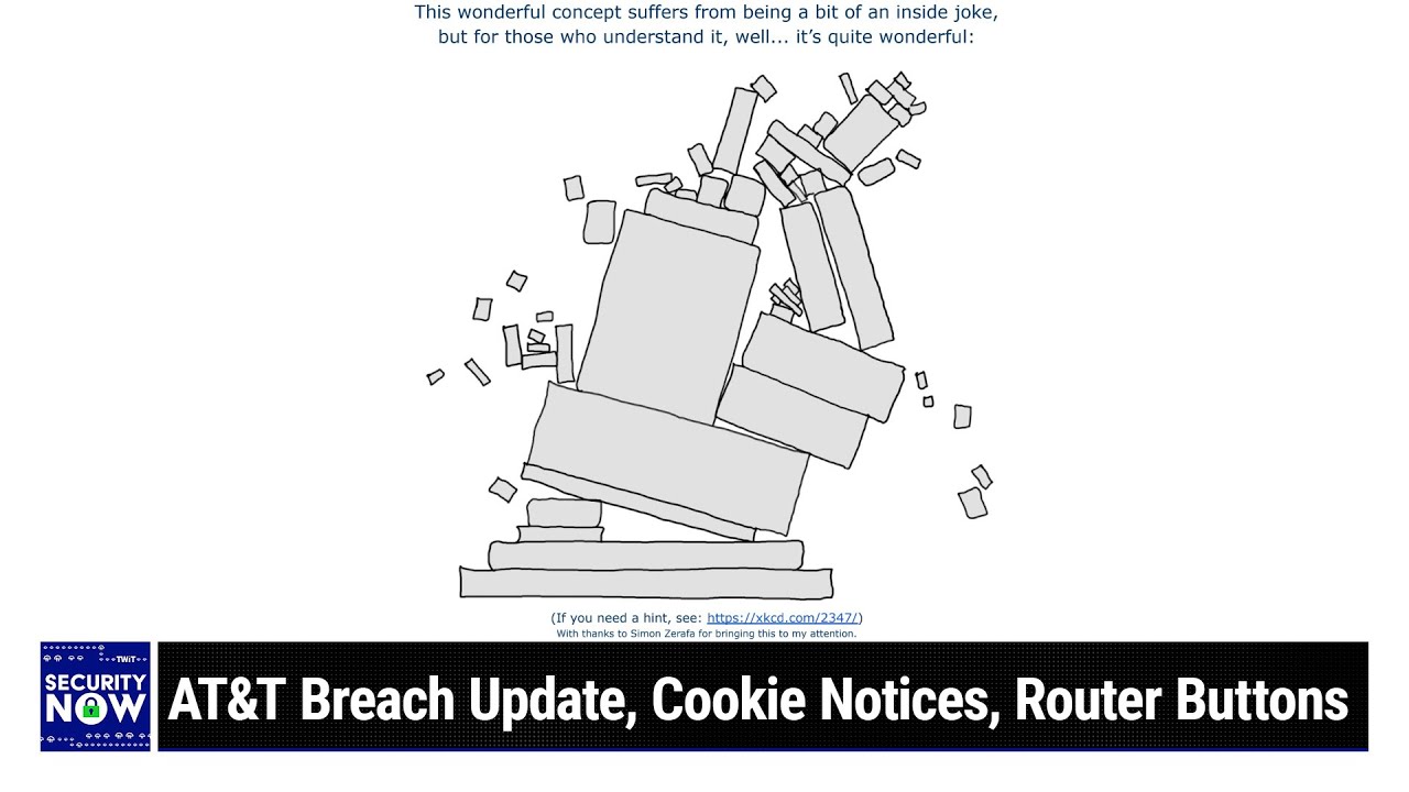 GhostRace - AT&T Breach Update, Cookie Notices, Router Buttons