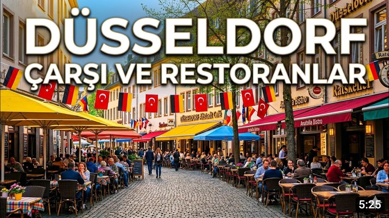 DÜSSELDORF  ÇARŞI ALMANYA