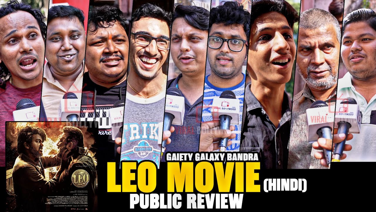 LEO (Hindi) | Public Unexpected Review | Gaiety Galaxy Bandra | Thalapathy Vijay, Sanjay Dutt