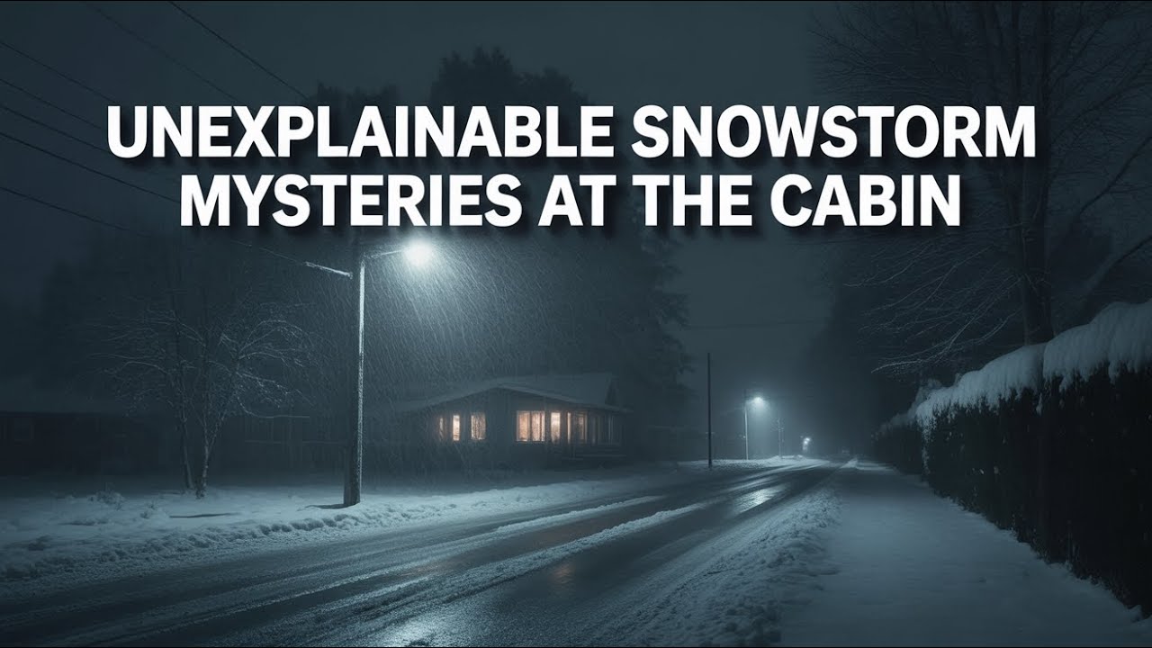 3 Odd Experiences During a Snowstorm at My Grandparents' Cabin That I Still Don't Understand