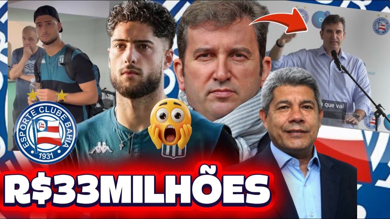 🔥💣🇦🇷BAHIA:ZAGUEIRO ARGENTINO, MARCO DI CESARE:”VAMOS AVALIAR OFERTA”;🚨FERRAN SORIANO E JERÔNIMO