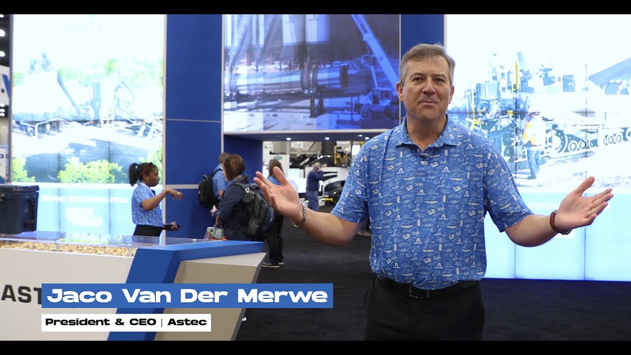 Astec CEO Booth Walkthrough | World of Asphalt/AGG1 2025