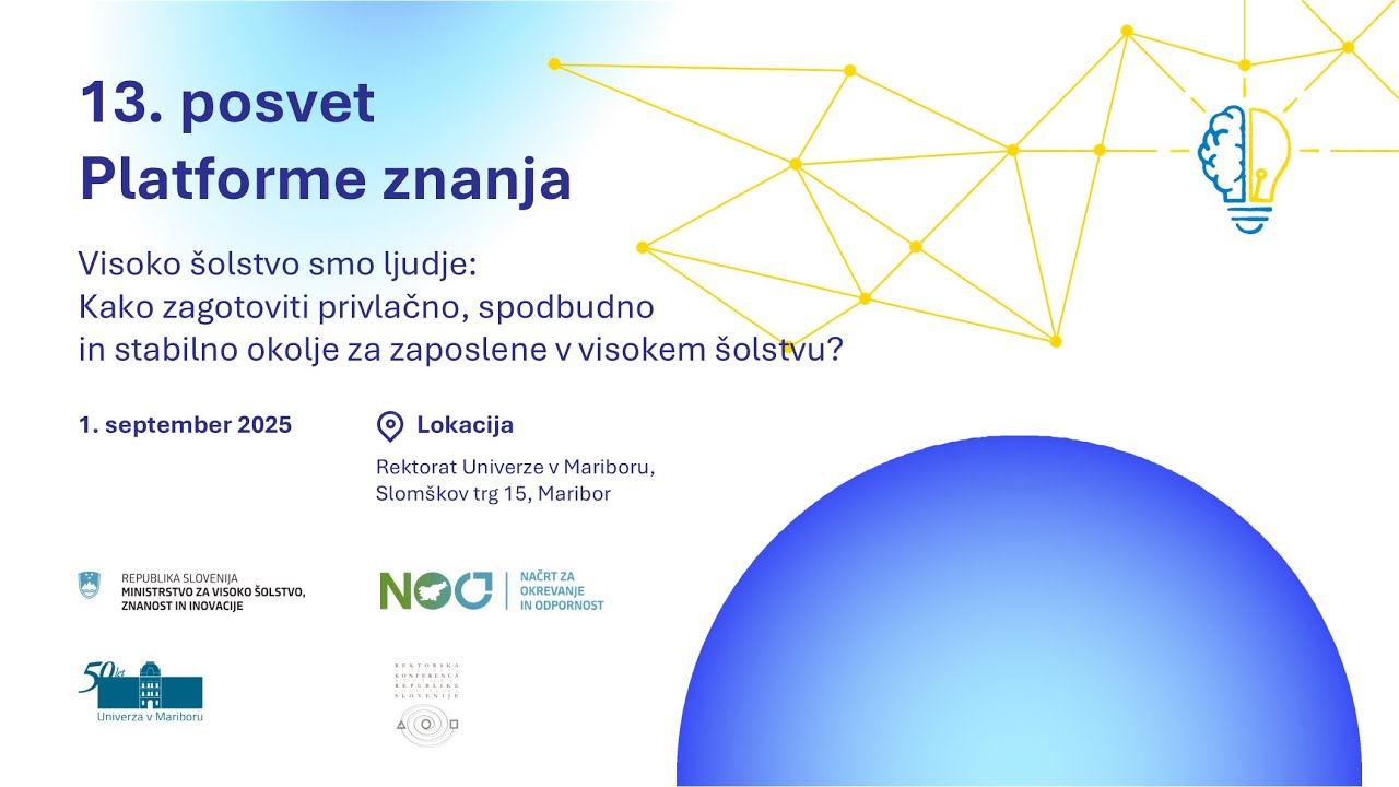 13. posvet Platforme znanja