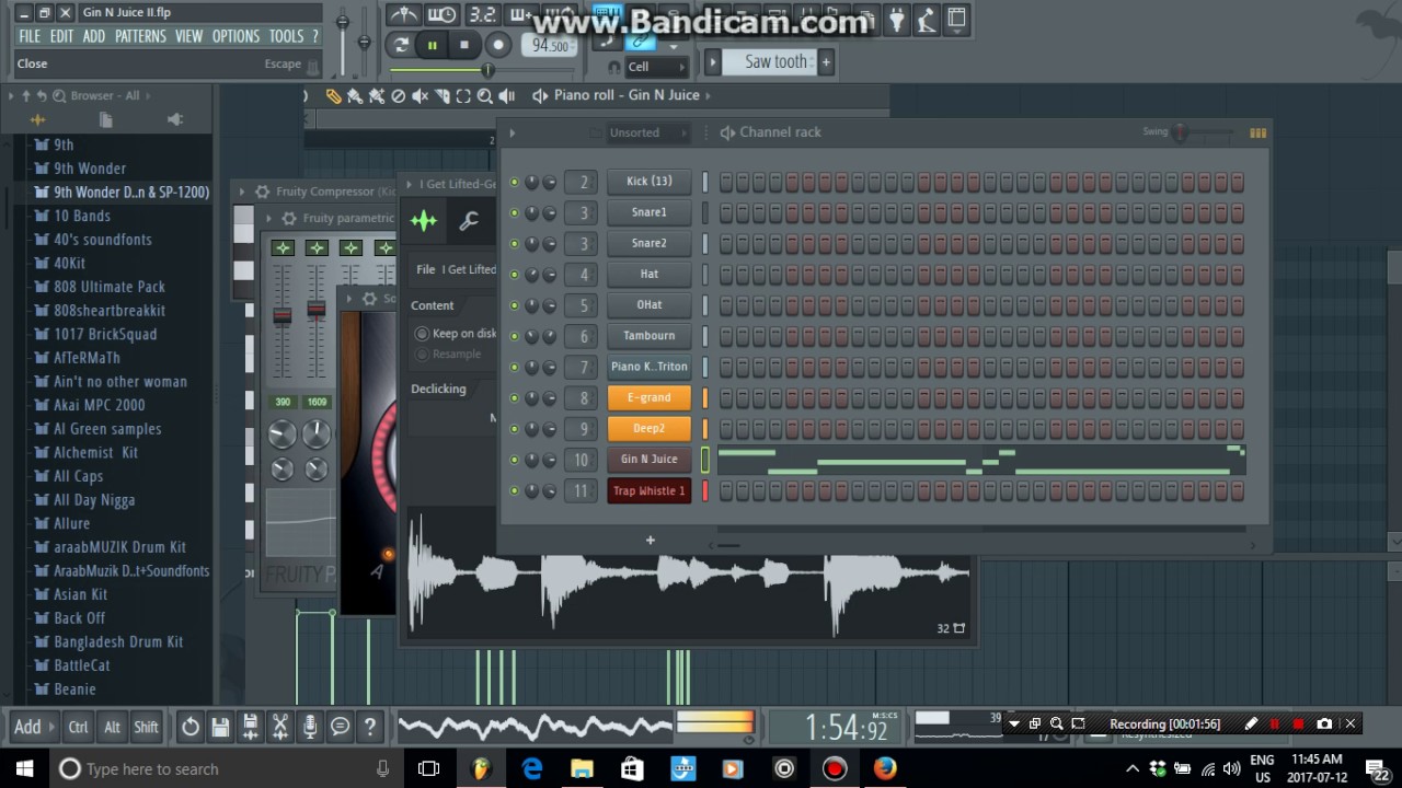 Snoop Dogg - Gin And Juice (FL Studio Remake)