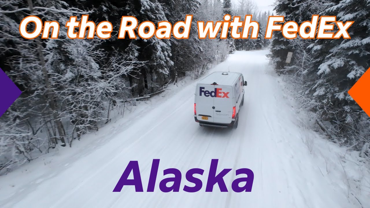 On The Road with FedEx in North Pole, Alaska
