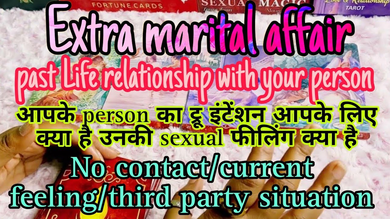 Extra Marital Affair/timeless/Emotions+attraction for you/past life relationship @sonatarot5877