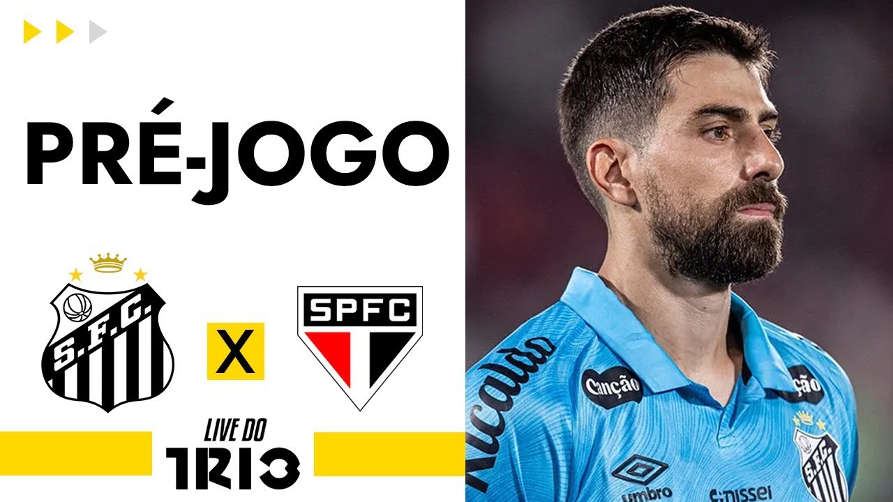 Live do Trio: Avisem ao SANTOS que hoje é JOGO do BRASILEIRO