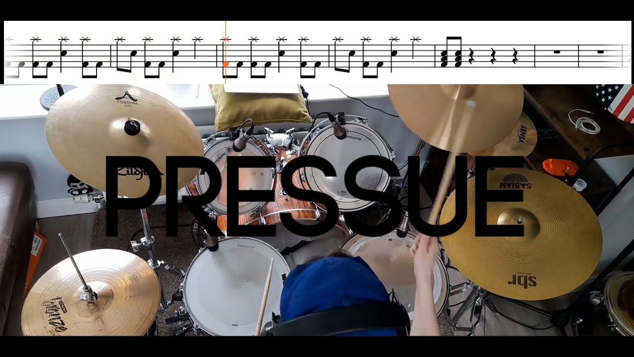 Paramore - Pressure - Drum Cover With TABS