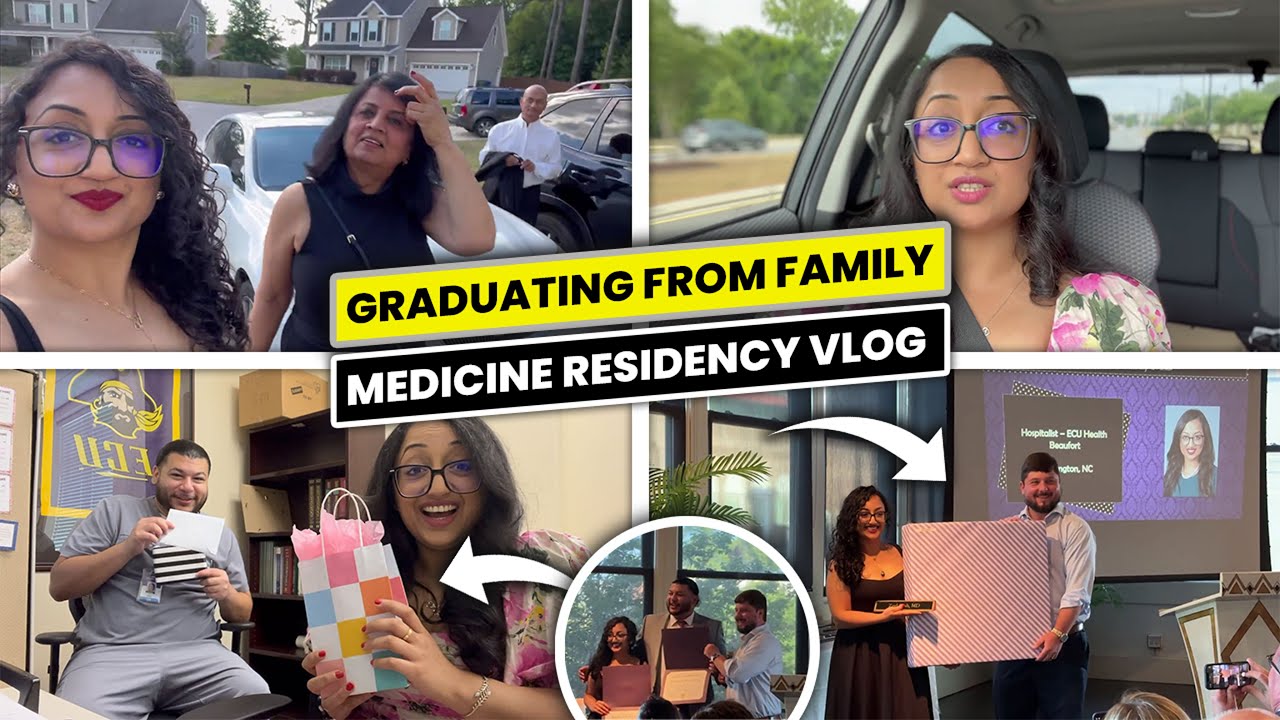 Graduating from Family Medicine Residency | * VLOG * | My Graduation Day Vlog
