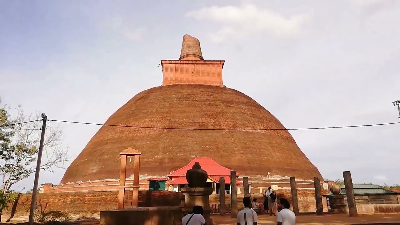 Jethawanaramaya of Anuradhapura - painful and slow conservation to bring it to its ancient glory