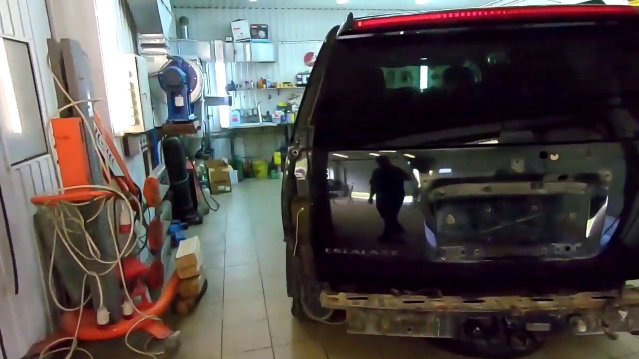 Полный покрас кузова Cadillac Escalade