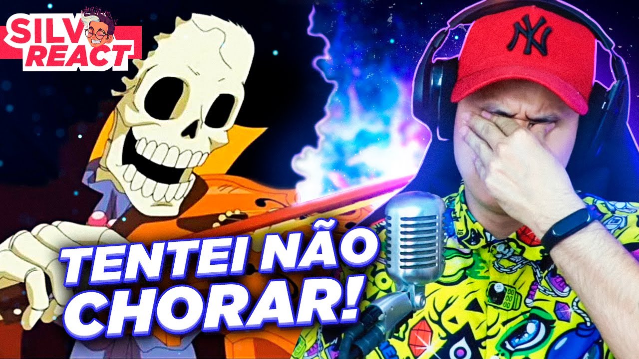 Ele CHOROU assistindo o RAP DO BROOK do Basara