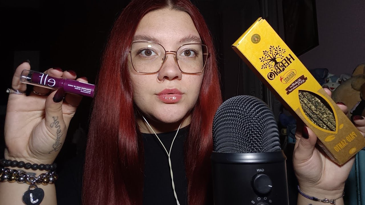 VIDEO DEDICA PER VALENTINE (INCENSO, MIC SCRATCHING, STRESS BALL, CRUNCHY SOUNDS) 😴💜 | ASMR ITA 