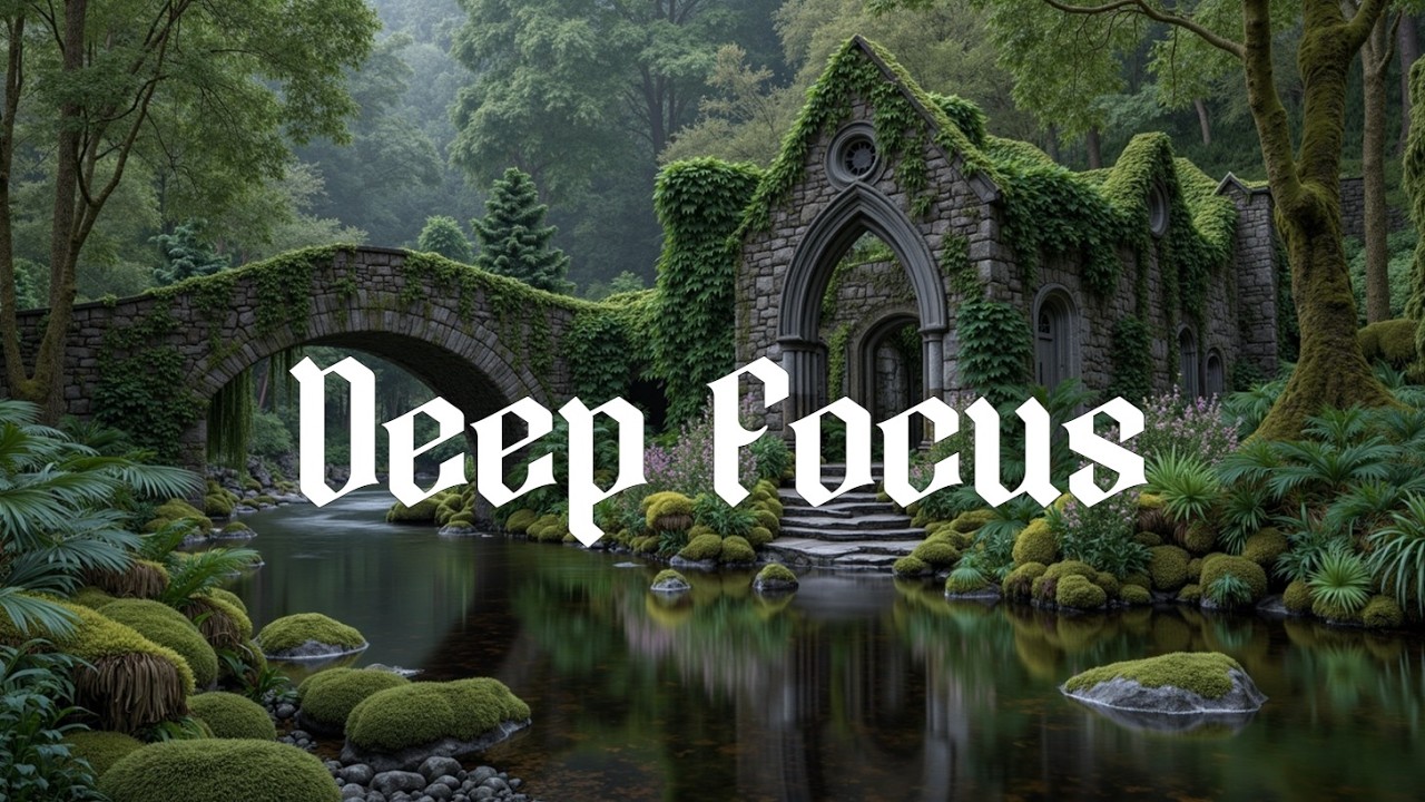 Relaxing Medieval Music - Ancient Folk Melodies & Celtic Ambient - Deep Focus Harp Music