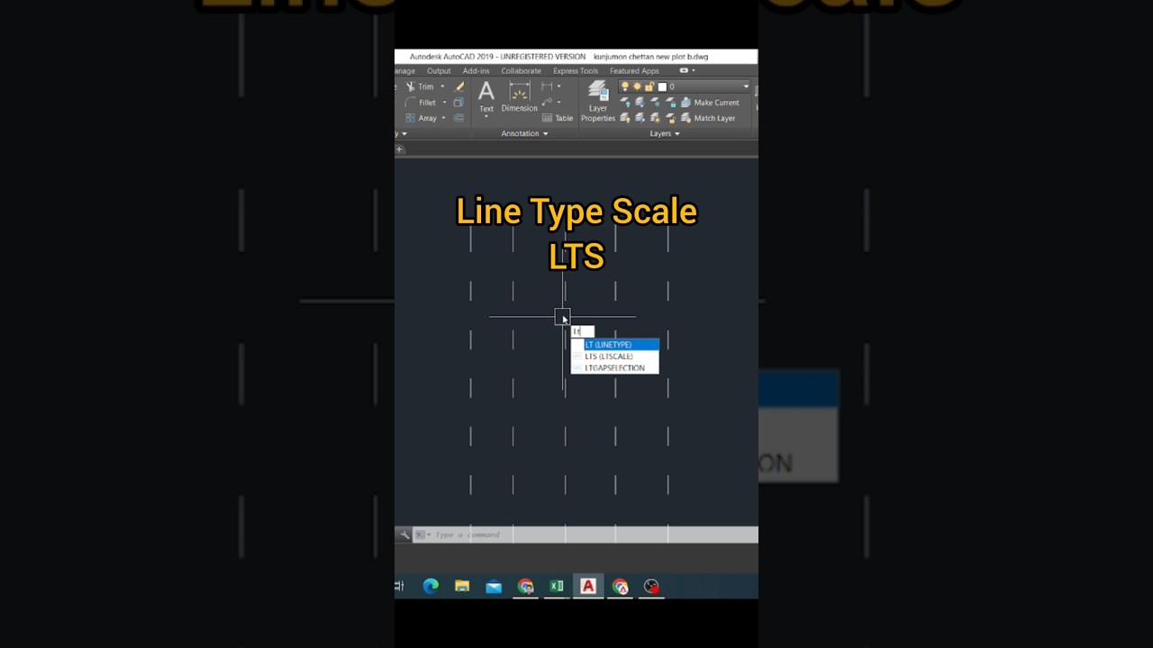 #autocadbasics #LTS #Line type scale #tutorial #autocadlt #cadsoftware #easy