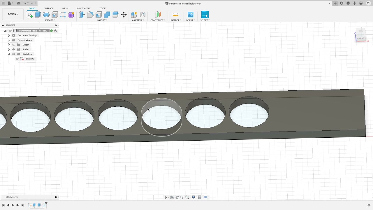Beginner Parametric Design Tutorial Fusion 360
