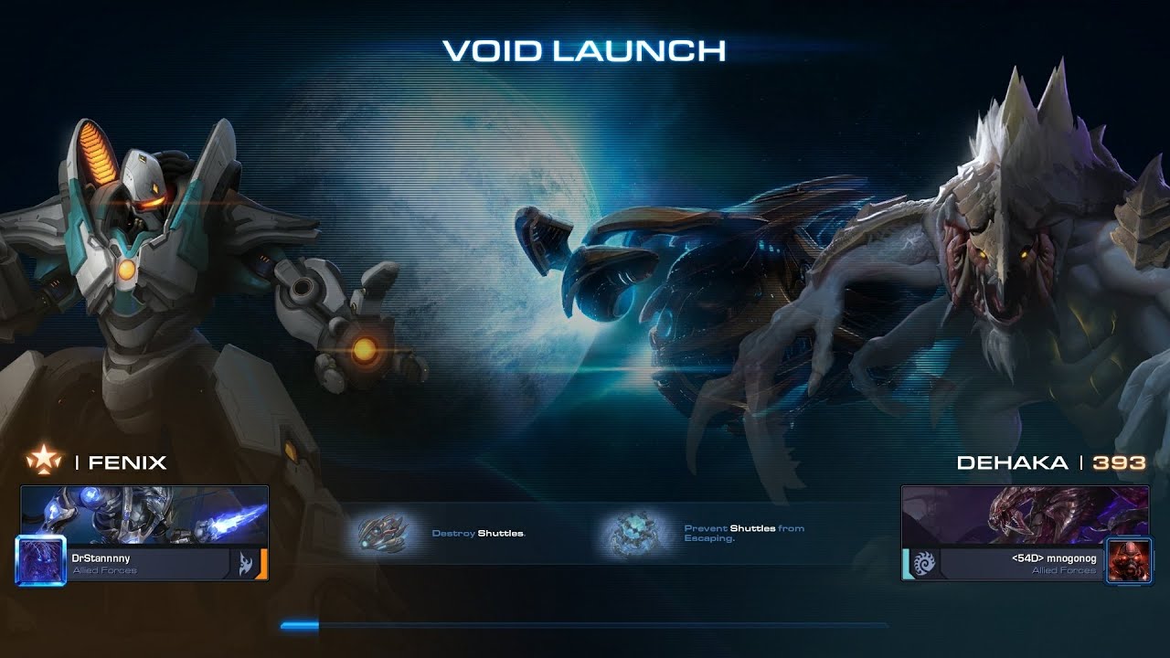 StarCraft 2 Co-Op lvl 1000 Fenix. Void Launch Brutal+Bonus!