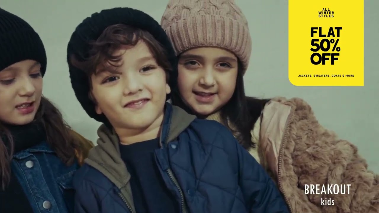 ALL WINTER STYLES - FLAT 50% OFF | BREAKOUT KIDS
