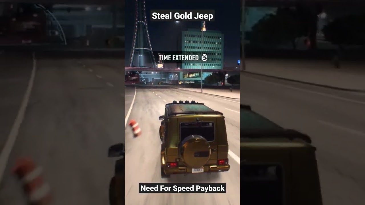 Steal Gold Jeep - Need For Speed Payback