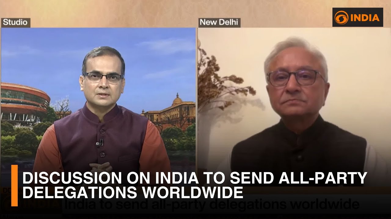 Discussion on India to send all-party delegations worldwide | DD India